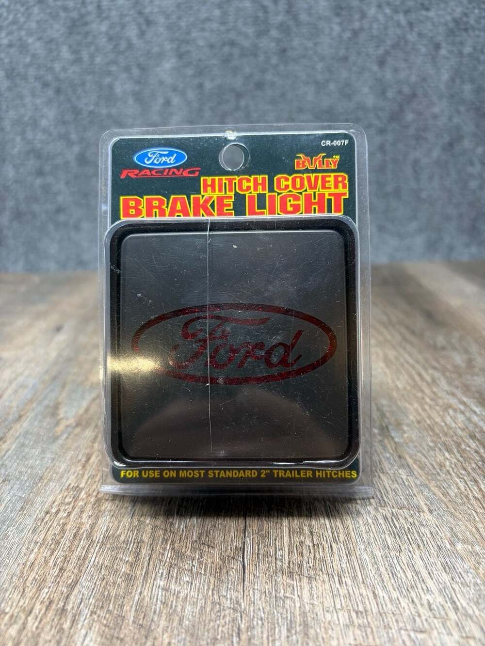 BULLY CR-007F Hitch Cover Brake Light FORD 2" Trailer Hitch reciever mount new
